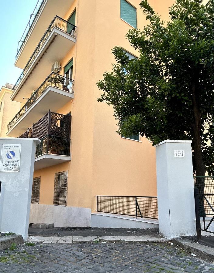 Ferienwohnung Icona Loft Gianicolense Rom Exterior foto